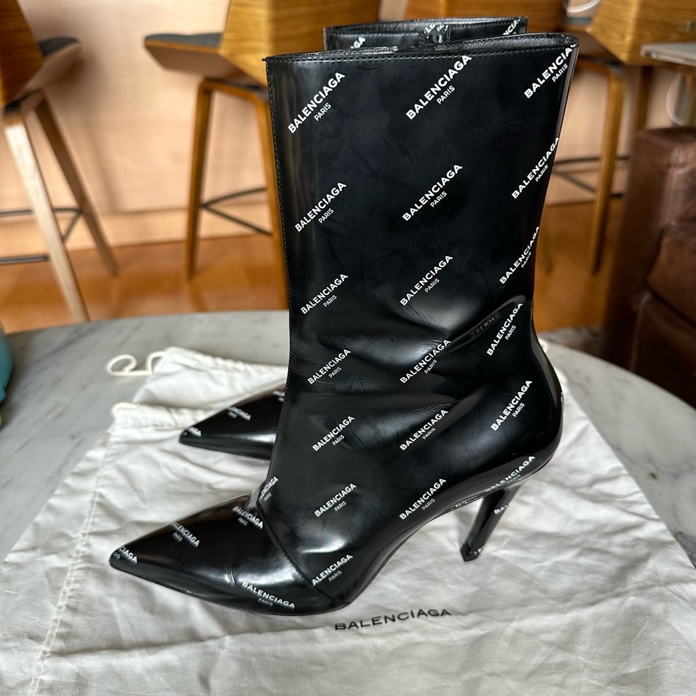 Balenciaga Knife Boots US 7.5 - Picture 2 of 7